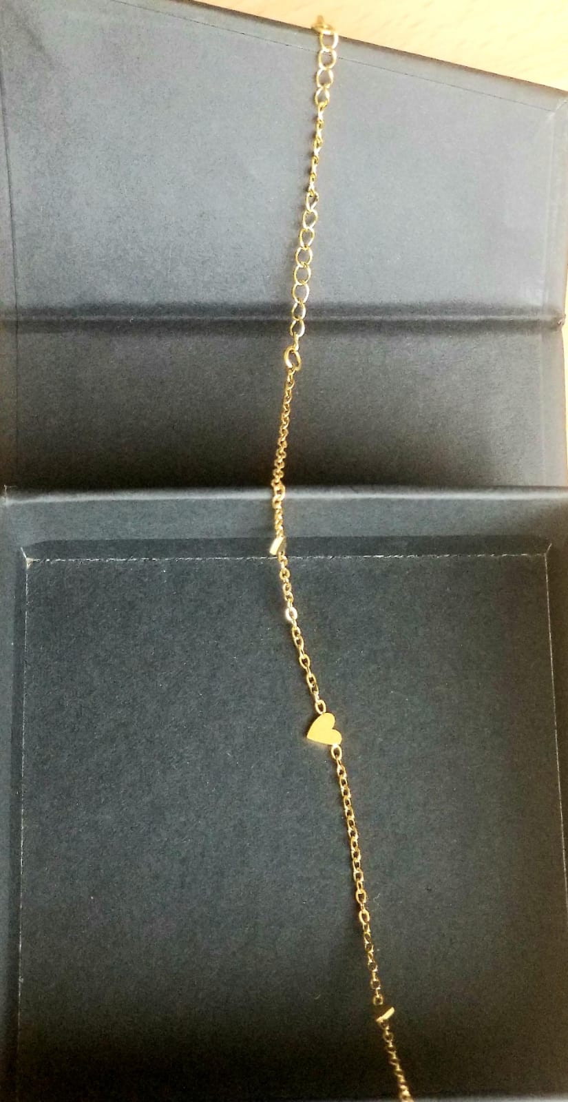 Elegant Gold 3 Heart Titanium Steel Plating Bracelets