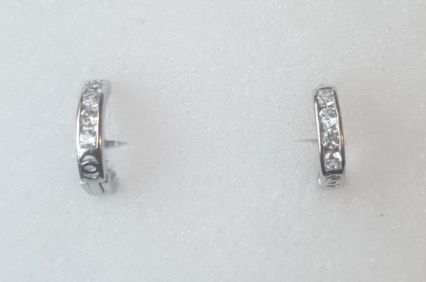 Modern Style Round Plating Copper Zircon Earrings