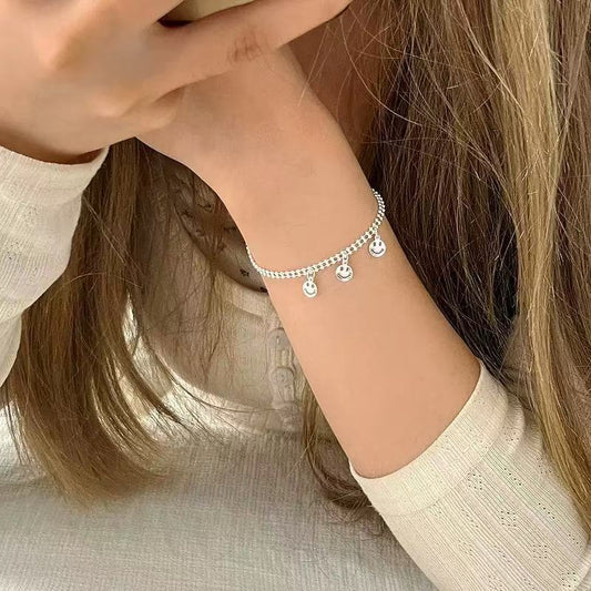 Bracelet For Women Simple Elegant High-End Sensation Minority Design Hand Jewelry Geometric Pattern Alloy