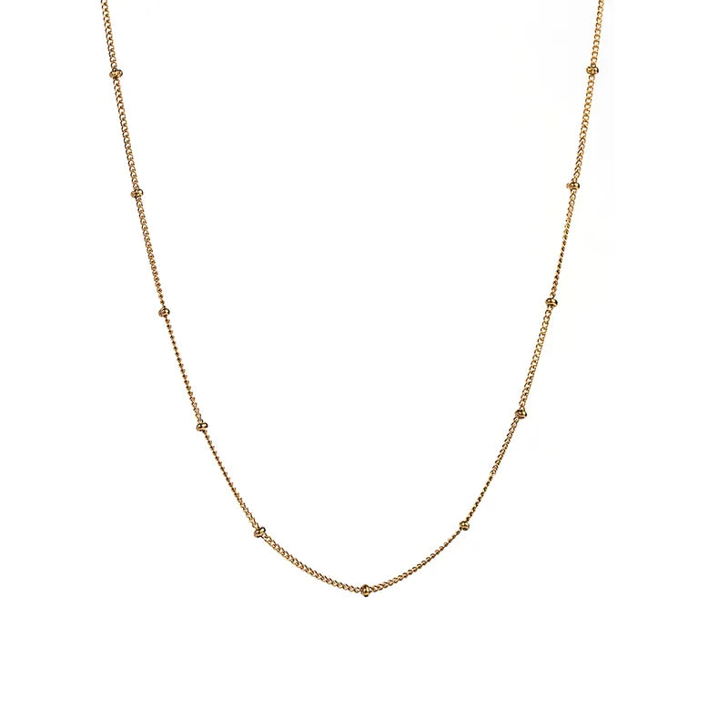 Elegant Gold Light Chain Titanium Steel Plating