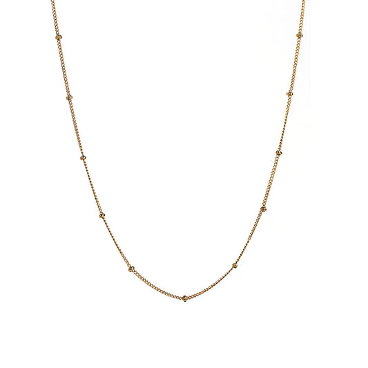 Elegant Gold Light Chain Titanium Steel Plating