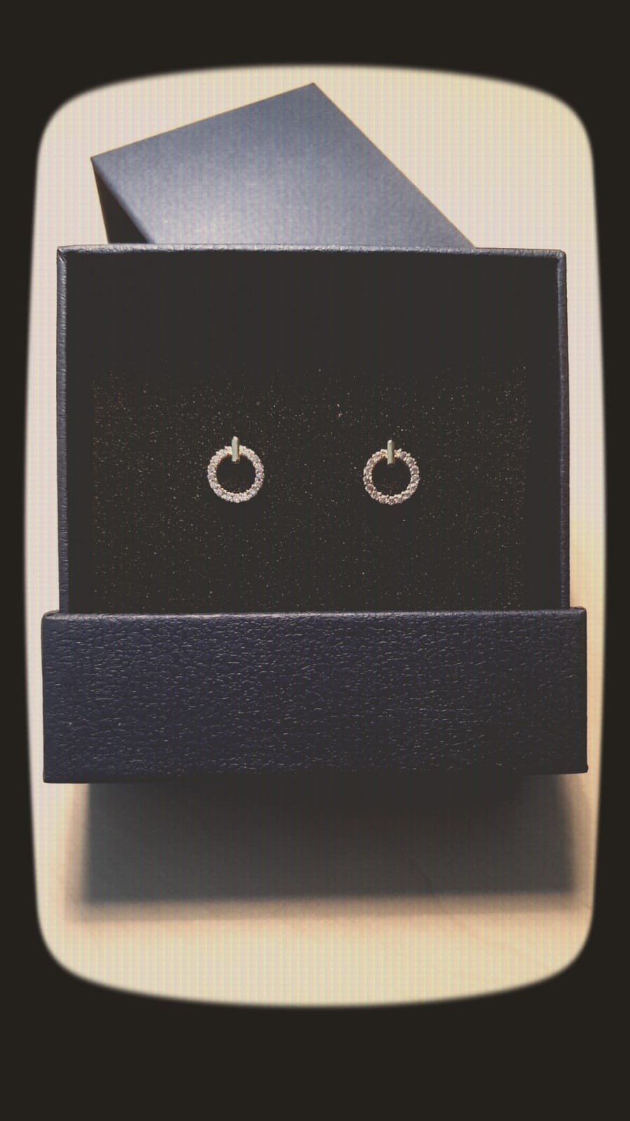 Casual Simple Style Round Square Wings Hollow Out Inlay Copper Zircon 18K Gold Plated Ear Studs