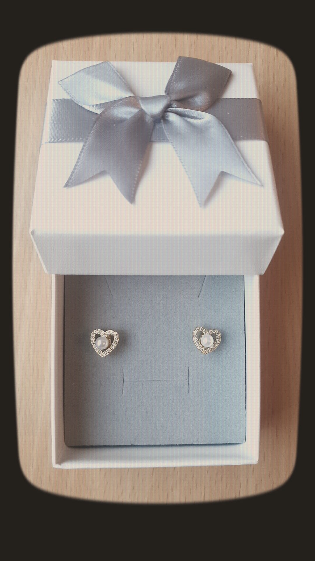 Style Casual Cute Ball on Heart Shape Polishing Hollow Out Inlay Copper Acrylic Pearl Zircon 18K Gold Plated Ear Studs