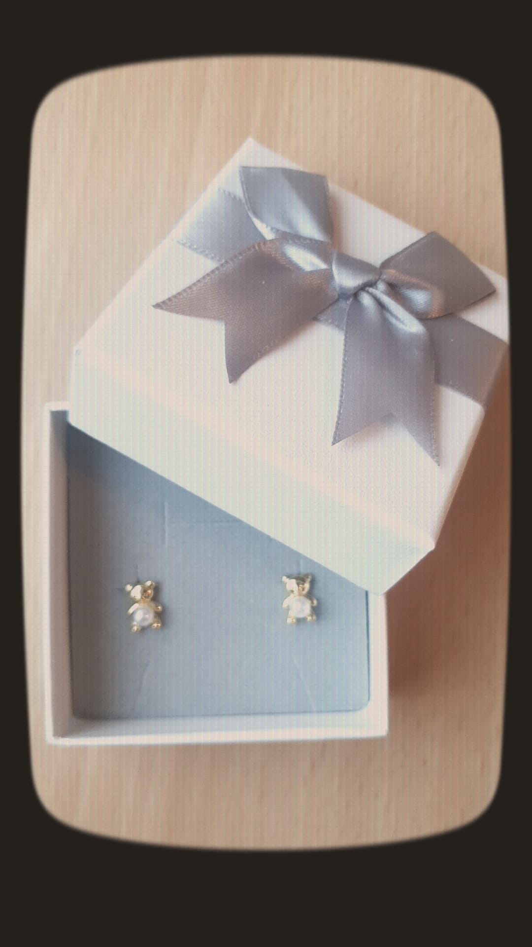 Style Casual Cute Ball on Bear Shape Polishing Hollow Out Inlay Copper Acrylic Pearl Zircon 18K Gold Plated Ear Studs (Copy)