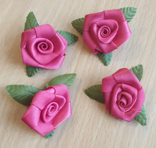Handmade Ribbon Petals, Handmade Rose Petals, Handmade Semi-finished Products, Very Suitable for DIY Eternal Flowers, Wedding Roses, Gift Flowers, Anniversary, Valentine'S Day, Party, New Year, Halloween, Mother'S Day Gifts, Graduation Season Roses